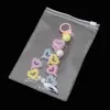 Saco Plástico Transparente de PVC Saco Selado Acessórios para Joias Saco de Subembalagem Material para Joias DIY Saco de Embalagem Selada Saco de Armazenamento