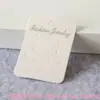 Suporte de cartão de embalagem de papelão banda elástica enfeites joias diy feitas à mão embalagem cartão de elástico de cabelo branco atacado