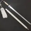 Espada Blanca de Tai Chi Espada de Artes Marciales Anillo de Rendimiento Espada Sonante Espada Suave Accesorio de Baile Espada para Fotografía Hanfu para Ejercicio Matutino Sin Filo