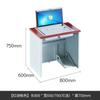 Mesas de Computador Flip-Up de Mesa Simples, Duplas e Triplas, Mesas Ergonômicas para Escolas, Salas de Aula de Voz e Laboratórios de Informática, Compra em Atacado