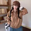 Chaqueta Corta de Cuadros Única y Elegante Inspirada en Chanel para Mujer, Otoño e Invierno, Petite, Holgada, Relajada, Sensación de Alta Gama, Top Chaqueta