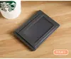 Portatarjetas de Cuero Genuino Transfronterizo para Hombre, Multifuncional para Licencia de Conducir, Estuche de Cuero para Licencia de Conducir, Pieza Única Ultra-Delgada Compacta, Portadocumentos de Identificación Femenino