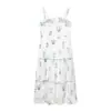 Venta Caliente Transfronteriza de Aliexpress, Nueva Ropa para Mujer Primavera 2026, Elegante y de Moda, Vestido Largo sin Tirantes Bordado con Volantes