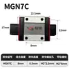 Deslizador de guía lineal de microdeslizamiento pequeño para uso doméstico MGN/MGW7C/9C/12C/15C/7H/9H/12H/15H