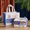 Caja de embalaje para pollo frito sin dobleces, Caja de embalaje para llevar a prueba de aceite para nuggets de pollo y papas fritas estilo coreano, Caja de alimentos de cartón blanco comercial, Hecho a medida