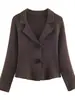 Ropa Europea y Americana Transfronteriza Aliexpress Popular Moda Francesa Retro Joyería Botón Chaqueta de Traje Tejida