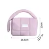 Nueva Bolsa de Maquillaje Portátil de Nylon Color Caramelo, Fresca y Dulce, Organizador de Almacenamiento de Gran Capacidad para Artículos de Tocador y Productos de Cuidado de la Piel