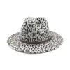 Otoño e Invierno Nuevo Sombrero de Jazz para Mujer Sombrero de Copa de Lana Estilo Británico Moda Sombrero de Lana Versátil MNDJS175