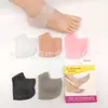 Protetor de Calcanhar de Silicone Medicinal 60g, Meias para Calcanhar para Aliviar a Dor no Calcanhar, Meias Anti-Rachaduras, Almofadas para Pés