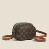 Bolso de Mujer Transfronterizo 2025 Nuevo Bolso de Mujer Retro Tendencia de Moda Bolso de Hombro Único Bolso Cuadrado Pequeño de Tres Capas Bolso Cruzado Clásico