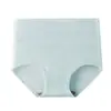 Ropa interior de algodón para mujer con entrepierna extendida antibacteriana de grafeno, cintura alta, abdomen, transpirable, talla grande, antibacteriana, sin costuras, nueva