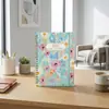 Amazon 2027 Planificador Semanal en Stock Comercio Exterior Cuaderno de Espiral A5 Inglés Cuaderno de Eficiencia Floral Fresco Personalización