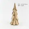 Vendas de Fábrica Decorações de Árvore de Natal Artesanais de Madeira Enfeites Casa Pousada Atmosfera de Feriado Construção de Cena