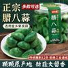Ajo Laba de Jadeíta, Cabezas de Ajo Auténticas de Producción de Shandong Encurtidas en Ajo Verde, Producto Insignia Popular de Ajo Picante Embotellado