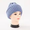 Fábrica de Gorros de Punto de Hilo al por Mayor para Hombres y Mujeres, Gorro de Moda de Hilo Grueso, Gorro de Lana Grueso Protector Cálido para el Invierno y a Prueba de Frío