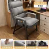Sofá de Tela para Oficina Asiento de Sofá Perezoso Sofá Cómodo para Sentarse Largo Silla E-sports Respaldo de Estudio Asiento para Estudiante Universitario de Dormitorio