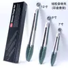 Pinza para Parrilla BBQ Transfronteriza de 7 pulgadas 9 pulgadas 12 pulgadas Juego de Tres Piezas Acero Inoxidable Pinza de Silicona para Alimentos Pinza de Cocina para Alimentos