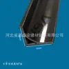 Tira de Chanfro de PVC, Chanfro Preto em Forma de Arco, Chanfro de Concreto para Usina de Energia, Fabricante de Linha de Chanfro Triangular de PVC