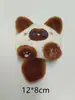 Llavero Colgante Peluche Oso Mantequilla Lindo Chirriante Broche Dibujos Animados Bolso Pequeño Colgante Accesorios Día del Niño
