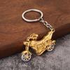 Llavero de juguete de motocicleta de dibujos animados, creativo, de aleación, para bolso de coche o motocicleta, pequeño regalo para hombres y mujeres.