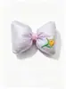 Nuevo Bordado de Flores Pequeñas Relleno de Algodón Lazo Accesorios DIY Lazo Relleno de Algodón Hecho a Mano Accesorios para Ropa Zapatos Pasadores