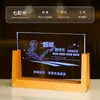 Trofeo de Cristal de Madera Maciza Placa de Premio Concesionario Autorizado Placa de Madera de Honor Premio de Gama Alta Certificado Conmemorativo