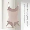 Body moldeador para mujer con espalda descubierta, sin tirantes, control de abdomen, faja reductora de cintura, ropa interior levanta glúteos