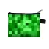 2026 Cartera de Monedas de Dibujos Animados Transfronteriza para Niños Creeper Poliéster Mini Porta Tarjetas Bolso Sencillo y Elegante para Guardar Monedas