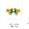 Parche Bordado Decorativo para Ropa de Abejita de Dibujos Animados, Parche de Tela Decorativo para Ropa, Parche Bordado Decorativo para Ropa, Parche de Tela Decorativo para Ropa sin Coser