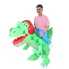 Disfraz inflable de dinosaurio personalizable traje de tiburón alienígena Halloween disfraz divertido para actuación decoración de fiesta