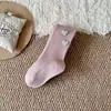 Medias para niñas con pedrería, estilo primavera y otoño, leggings finos de verano para niños y niñas, aptas para bebés y lactantes, blancas para usar sobre la ropa
