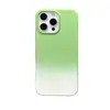 Capa de Celular Coração Lateral Degradê Adequada para Apple 17PROMAX Cobertura Total 16/15 Tendência 13/14 Cor Doce