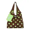 Bolsa tote de gran capacidad para mujer, nueva moda casual de verano 2026, bolso de hombro de lunares, ligero para la escuela y el trabajo