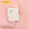 Eisen original lindo forma especial cabeza de tarjeta ins dibujos animados mensaje tarjeta pequeña creativa joyería empaque accesorios cartón para colgar