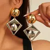 Pendientes Europeos y Americanos Transfronterizos Exagerados Largos de Flor Lentejuela Borla Lujo Accesible Pendientes de Gama Alta Moda Pendientes Nuevos para Mujeres
