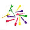 Pinza de pico de pato de 9 cm de largo, pinza para el pelo de color pintura, pinza de una sola punta de 4,5/5,5 cm, pinza sin costuras de boca puntiaguda, pinza para flequillo, accesorios para el cabello
