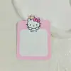 Tarjeta de Papel para Accesorios del Cabello Adultos Niños Tarjeta de Papel para Accesorios del Cabello Pinza para el Cabello con Lazo Goma para el Cabello Tarjeta Cartulina para Bolsa de Empaque de Adorno