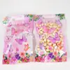 Sacos Planos com Estampa de Patas de Animal, Sacos com Fecho Zip, Sacos para Embalagem de Pão e Torradas, Sacos Zip para Doces, Sacos para Embalagem de Lanches