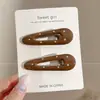 Pinza para el pelo de lunares de alta gama, pinza lateral para flequillo, accesorio para el pelo para mujer, nuevo estilo 2026, pinza de pico de pato