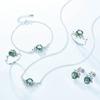 Anillo de ágata acuática de plata S925 con nuevos productos transfronterizos de 2023, anillo de piedra de musgo verde para mujer, estilo europeo y americano de lujo ligero