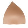 Sling Delgado Triangular para Pecho Espalda Hermosa Sin Costuras Invisible Íntimo Almohadilla Forro de Esponja Reemplazo Algodón Transpirable para Pecho