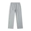 Tecnologia Coolmax Black Calça Masculina de Secagem Rápida 220g Algodão Penteado Estilo Japonês Marca de Moda de Rua Cor Pura Calça Esportiva