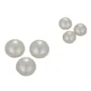 Semicírculo de Pérola Artificial Manicure Pérola Colorida Contas Lisas Pérola Patch Acessórios de Cabelo Capa de Celular Acessórios de Material DIY
