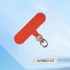 Pingente clássico fixo personalizado para celular clipe espaçador transparente resistente para celular adesivo de cordão anti-perda para celular