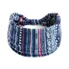 Diadema Estampada Rayas Blancas y Negras Simple Diadema Deportiva Elástica Accesorios para el Cabello para Mujeres Correr Yoga