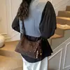 Bolsa de Ombro Único para Axila da Moda, Bolsa Grande para o Dia a Dia, Design de Nicho, Nova Bolsa de Couro, Bolsa Feminina Tendência Transfronteiriça
