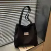 Bolsa Tote Estilo Coreano Mori 2026 Nova Retrô Simples de Mão e Ombro Casual para Mulheres Trabalho Deslocamento Bolsa de Axila