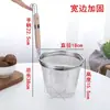 Escumadeira de Aço Inoxidável Peneira de Pó Mala Tang Rede Filtrante Colher para Pegar Macarrão Colher para Macarrão Cozido Cesta para Legumes Cozidos em Água Escumadeira Colher para Cozinhar Legumes Peneira Grande