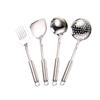 Colher de sopa 304 aço inoxidável espátula colher conjunto de utensílios de cozinha conjunto de utensílios de cozinha resistente a altas temperaturas suprimentos domésticos de hotel