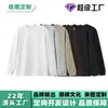 Nueva Camiseta de Manga Larga para Hombre Solotex Ligera de Gofre Transpirable Hecha a Medida 260g Ropa de Verano para Hombre
